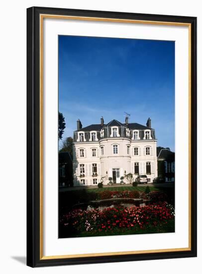 France, Pas-De-Calais, Hesdin-L’Abbé Castle of Hesdin-L'Abbé-null-Framed Giclee Print