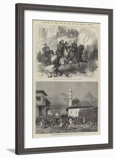 Sketches of the War in Asia-Charles Auguste Loye-Framed Giclee Print