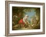 The Little Farm Maid, 1752-Francois Boucher-Framed Giclee Print