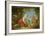 The Little Farm Maid, 1752-Francois Boucher-Framed Giclee Print