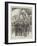 Arrival of the German Emperor at Cowes on Monday Last-null-Framed Giclee Print