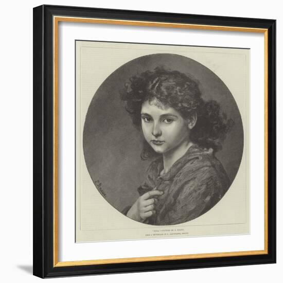 Nina-Ludwig Knaus-Framed Giclee Print