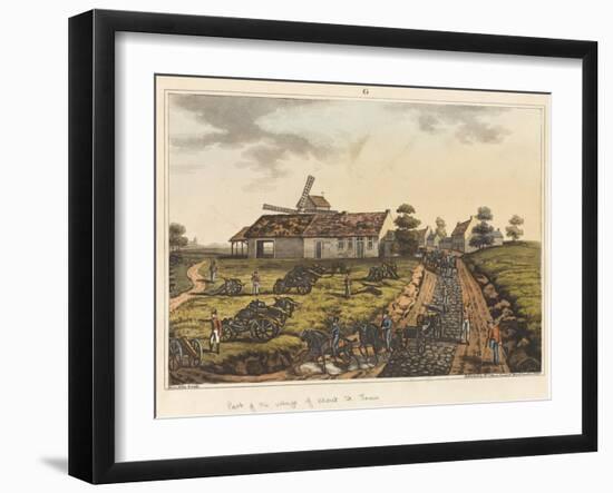 Part of the Village of Mont St Jean-James Rouse-Framed Premium Giclee Print