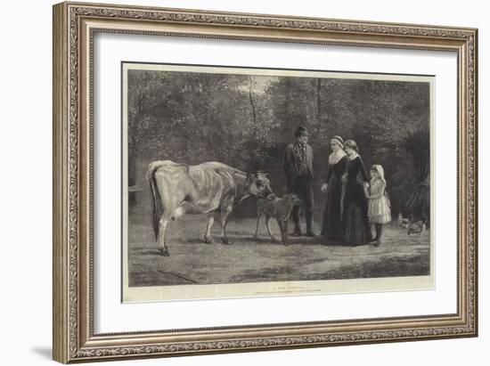 A New Arrival-Heywood Hardy-Framed Giclee Print