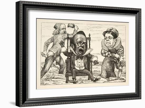 So Great Was His Fright That His Waistcoat Turned White'-Henry Holiday-Framed Giclee Print