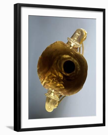 Gold Cup with Birds on Handles, Called Nestor's Cup, from Tomb IV of Circle a of Mycenae-null-Framed Giclee Print