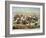 General Custer's Last Stand at the Battle of Little Bighorn, June 25, 1876-null-Framed Giclee Print