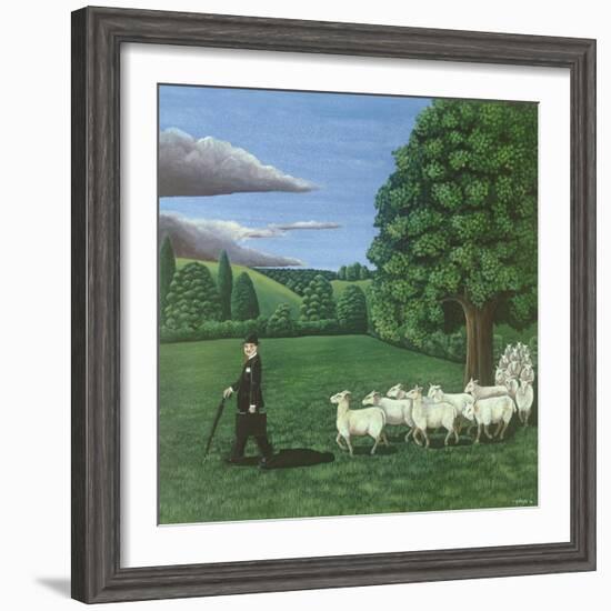 The Politician, 1979-Liz Wright-Framed Giclee Print