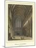 Wells Cathedral, the Nave-Hablot Knight Browne-Mounted Giclee Print