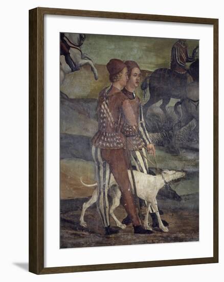 Hunting Party Organized in King Christian of Denmark's Honor by Bartolomeo Colleoni-null-Framed Giclee Print