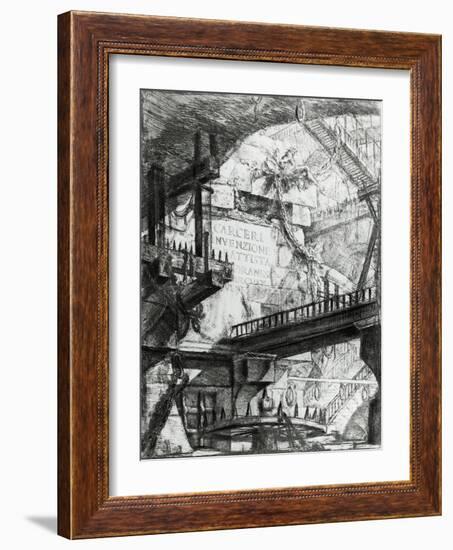 Prisons of Invention-Giovanni Battista Piranesi-Framed Giclee Print