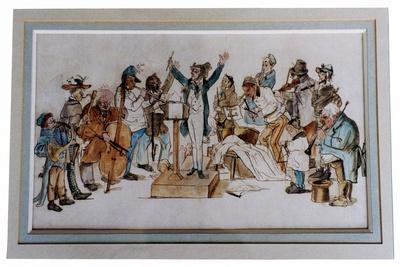 Orchestra - Historical- English' Giclee Print - Unknown
