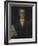 Portrait of German Writer Johann Wolfgang Von Goethe, Painted by Bayer, Late 19th Century-Joseph Carl Stieler-Framed Giclee Print