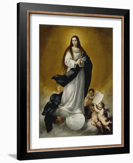 The Virgin of the Immaculate Conception, c.1660-Bartolome Esteban Murillo-Framed Giclee Print