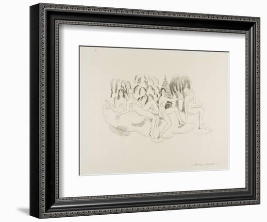 Hamadryads, 1919-20-Arthur Bowen Davies-Framed Giclee Print