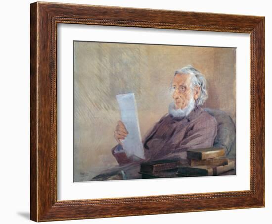 Portrait of William Wordsworth, 1857-Benjamin Robert Haydon-Framed Giclee Print