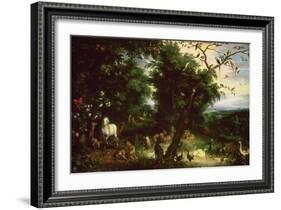 The Fall of Man-Jan Brueghel the Elder-Framed Giclee Print