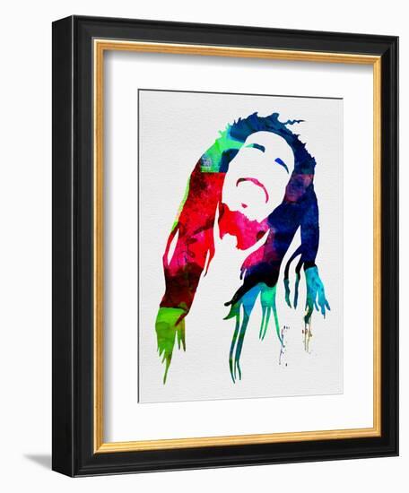 Bob Watercolor-Lora Feldman-Framed Premium Giclee Print