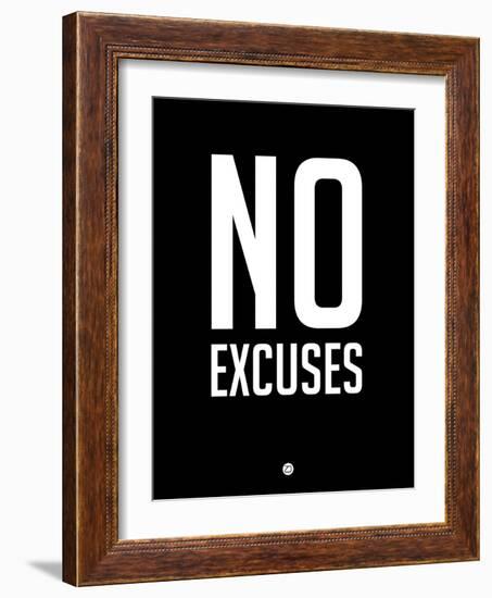 No Excuses 1-NaxArt-Framed Art Print