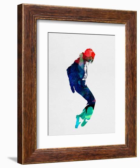 Michael Watercolor-Lora Feldman-Framed Art Print