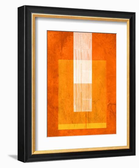 Orange Paper 2-NaxArt-Framed Art Print