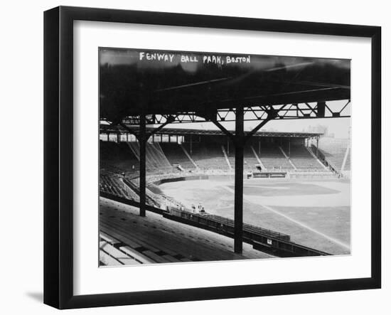 Fenway Park, Boston Red Sox, Baseball Photo No.3 - Boston, MA-Lantern Press-Framed Art Print