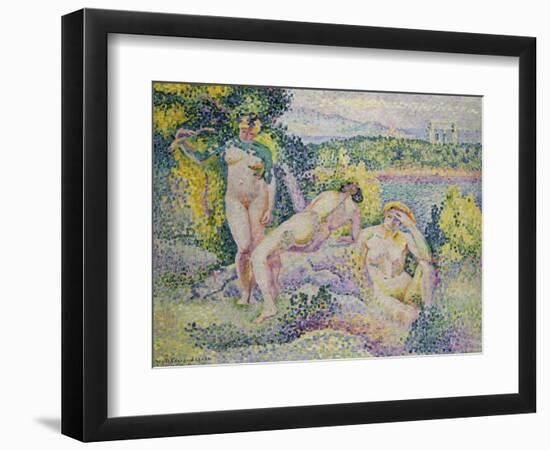 Nymphes, 1906-Henri Edmond Cross-Framed Giclee Print