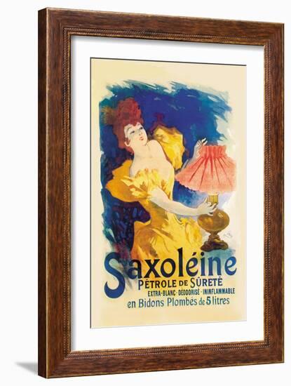 Saxoleine-Jules Chéret-Framed Art Print