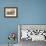 Ostrich chicks gathered near adult, Kgalagadi Transfrontier Park-Ann & Steve Toon-Framed Photographic Print displayed on a wall