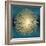 Sunburst Gold on Teal I-Abby Young-Framed Art Print