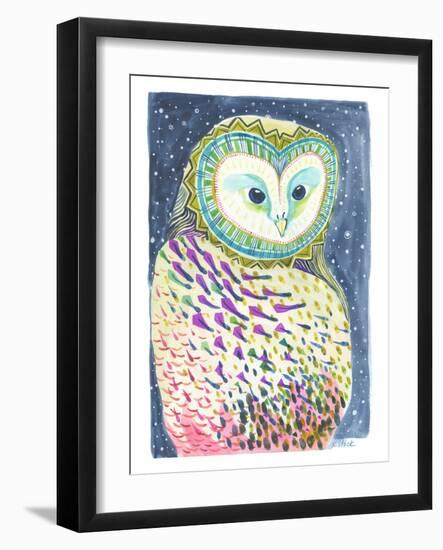 Night Owl-Kerstin Stock-Framed Art Print