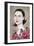 Isabella Rossellini, 2014 (Acrylic on Illustration Board)-Anita Kunz-Framed Giclee Print