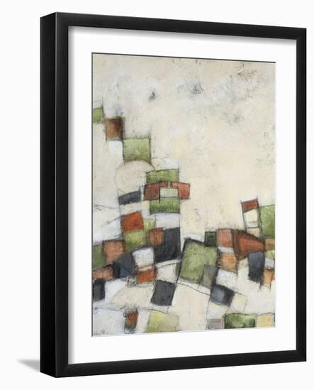 Fiesta in Earth I-Beverly Crawford-Framed Art Print