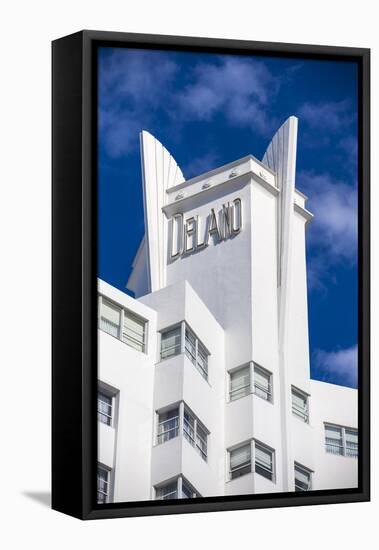 U.S.A, Miami, Miami Beach, South Beach, Collins Ave, Delano Hotel-Jane Sweeney-Framed Premier Image Canvas