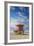 U.S.A, Miami, Miami Beach, South Beach, Life Guard Beach Hut-Jane Sweeney-Framed Photographic Print