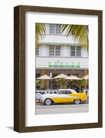 U.S.A, Miami, Miami Beach, South Beach, Ocean Drive-Jane Sweeney-Framed Photographic Print