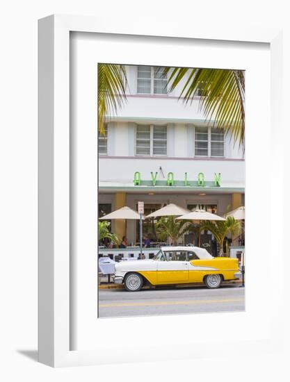 U.S.A, Miami, Miami Beach, South Beach, Ocean Drive-Jane Sweeney-Framed Photographic Print