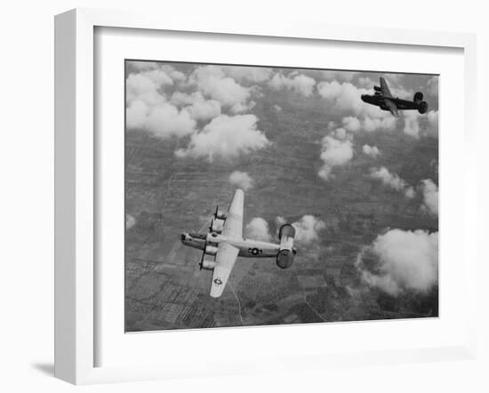 U.S. Air Force Consolidated B-24 Liberators-null-Framed Photo