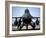 U.S. Air Force Crew Chiefs Do Pre-flight Checks Under An F-16 Fighting Falcon-Stocktrek Images-Framed Photographic Print