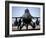 U.S. Air Force Crew Chiefs Do Pre-flight Checks Under An F-16 Fighting Falcon-Stocktrek Images-Framed Photographic Print