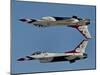 U.S. Air Force Thunderbirds Demonstrate the Calypso Pass-Stocktrek Images-Mounted Photographic Print