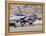 U.S. Air Force Thunderbirds on the Ramp at Nellis Air Force Base, Nevada-Stocktrek Images-Framed Premier Image Canvas