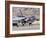 U.S. Air Force Thunderbirds on the Ramp at Nellis Air Force Base, Nevada-Stocktrek Images-Framed Photographic Print