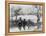 U.S. Army Infantry Troops Marching Northwest of Verdun, France, in World War I, 1918-null-Framed Stretched Canvas