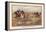 U.S. Army Pursuing Indians, 1876-Arthur Wagner-Framed Stretched Canvas