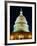 U.S. Capitol at Night-Joseph Sohm-Framed Photographic Print