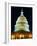 U.S. Capitol at Night-Joseph Sohm-Framed Photographic Print