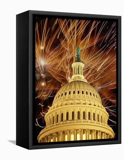 U.S. Capitol Building-Joseph Sohm-Framed Premier Image Canvas