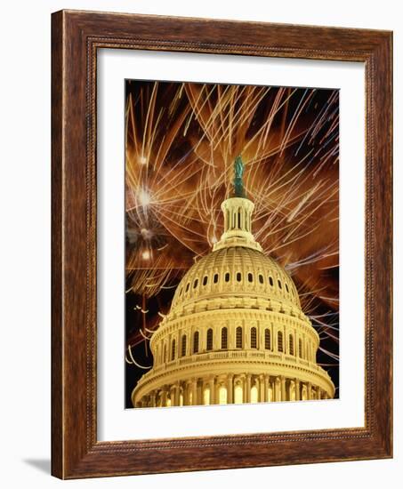 U.S. Capitol Building-Joseph Sohm-Framed Photographic Print