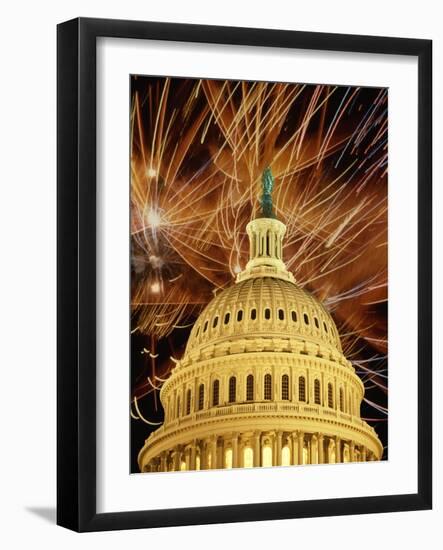 U.S. Capitol Building-Joseph Sohm-Framed Photographic Print